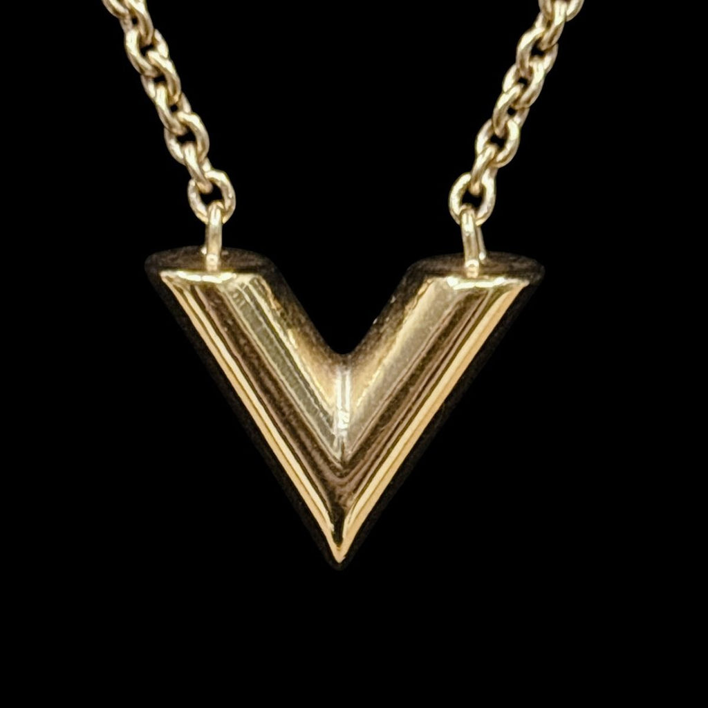 Louis Vuitton Collier loulou Necklace Gold — view 5