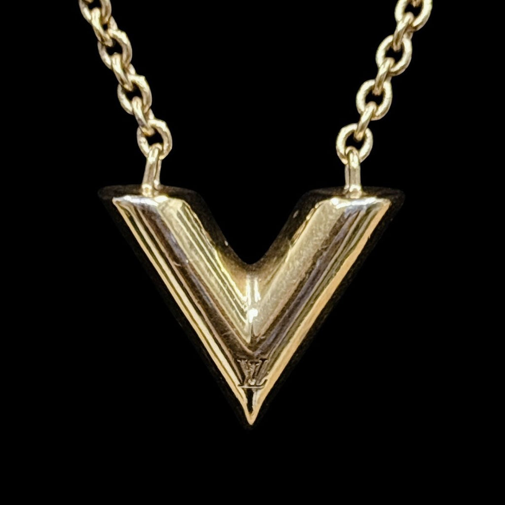 Louis Vuitton Collier loulou Necklace Gold — view 4