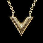 Louis Vuitton Collier loulou Necklace Gold — view 4