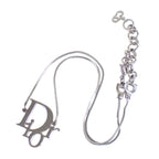 Dior Necklace Logo Silver