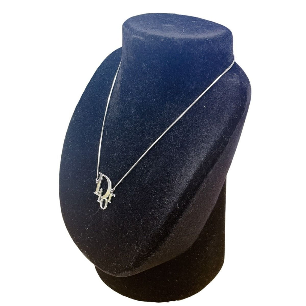 Dior Necklace Logo Silver — view 5