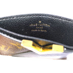 Louis Vuitton Monogram Card Holder Kimono Business ID Casecard Case Noir — view 6