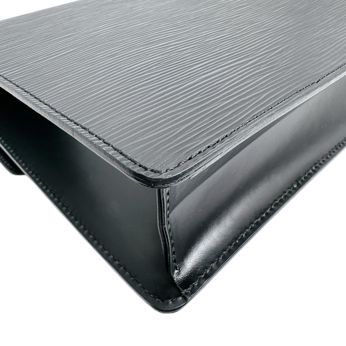 Louis Vuitton Epi Handbag Monceau Noir — view 8