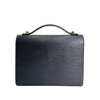 Louis Vuitton Epi Handbag Monceau Noir — view 2