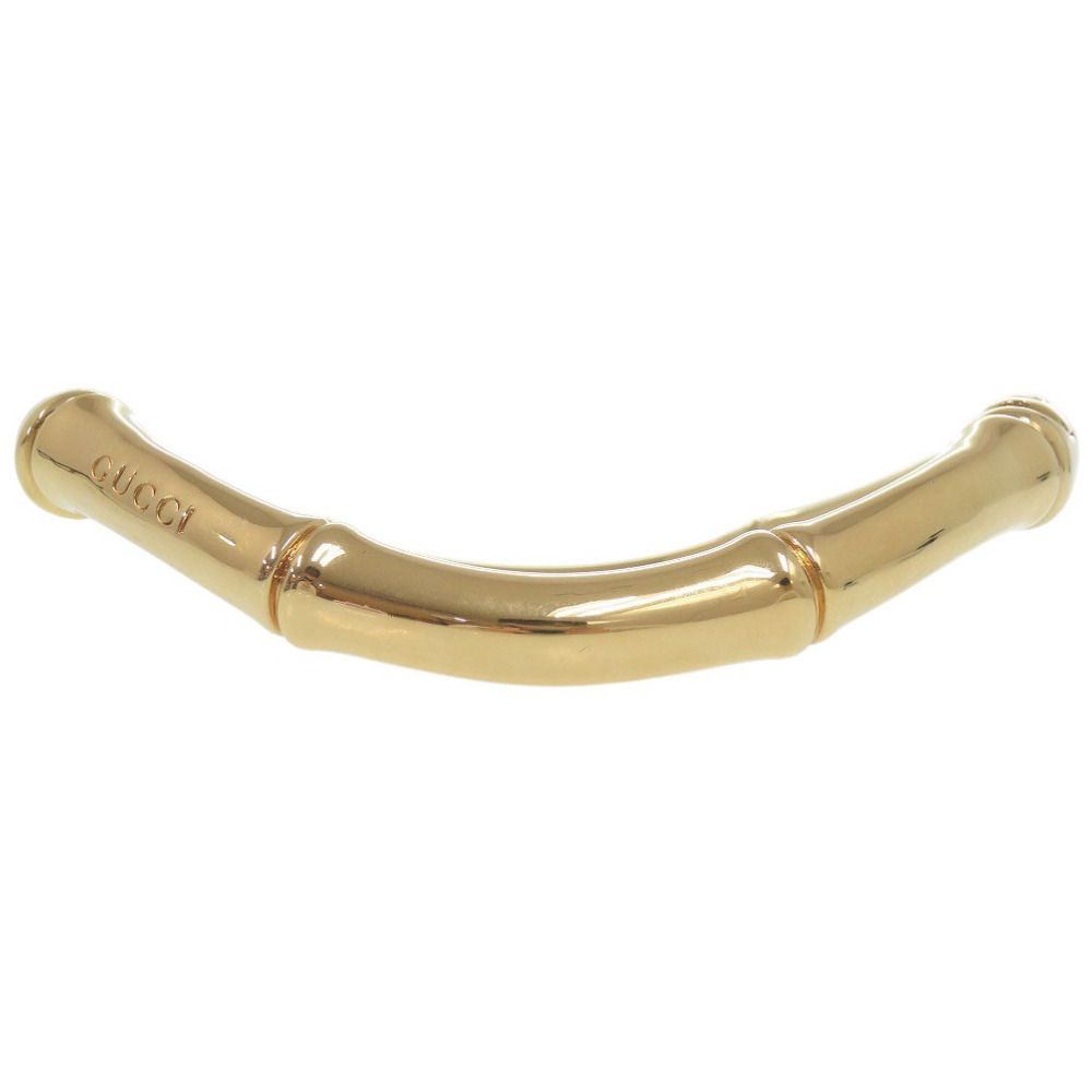 Gucci Bamboo Metal Gold Choker Necklace — view 5