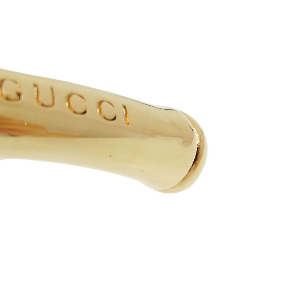 Gucci Bamboo Metal Gold Choker Necklace — view 8