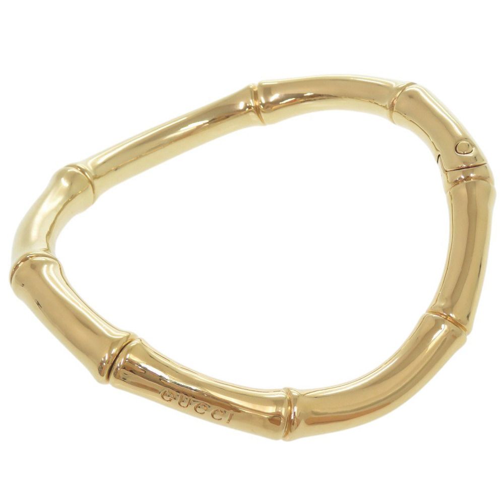 Gucci Bamboo Metal Gold Choker Necklace