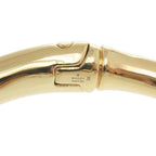 Gucci Bamboo Metal Gold Choker Necklace — view 9