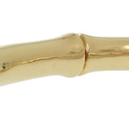 Gucci Bamboo Metal Gold Choker Necklace — view 7