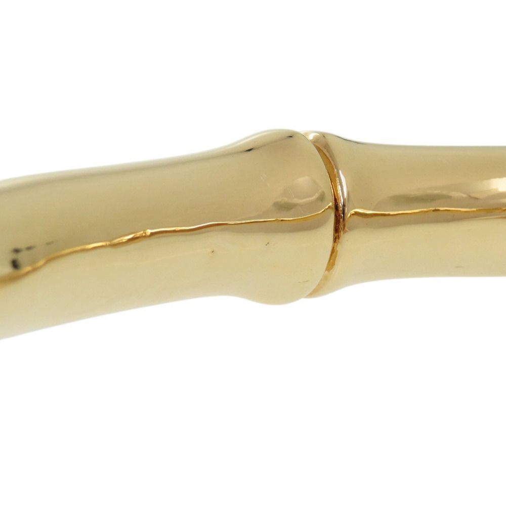 Gucci Bamboo Metal Gold Choker Necklace — view 7