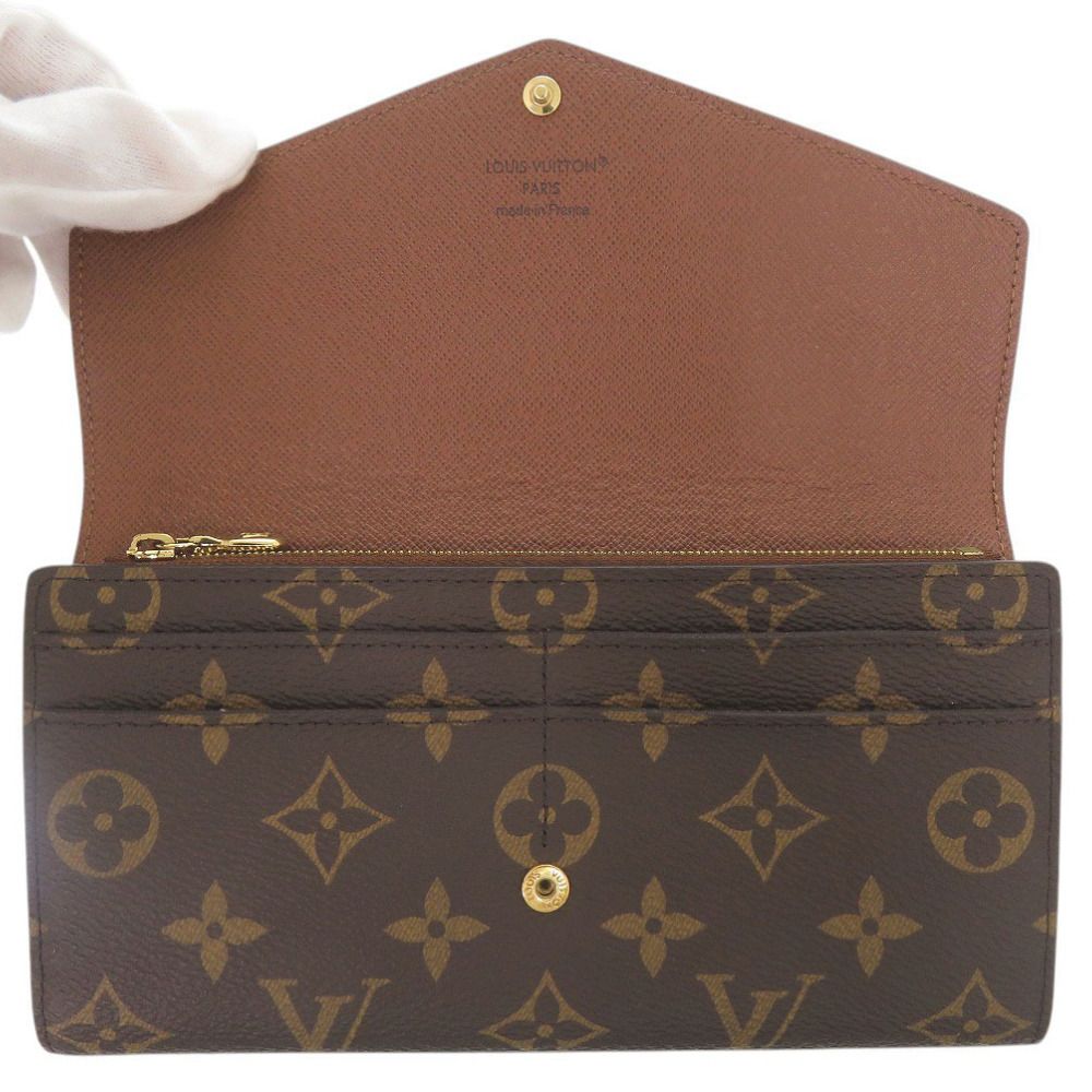Louis Vuitton Portefeuille Sarah Monogram Wallet — view 5
