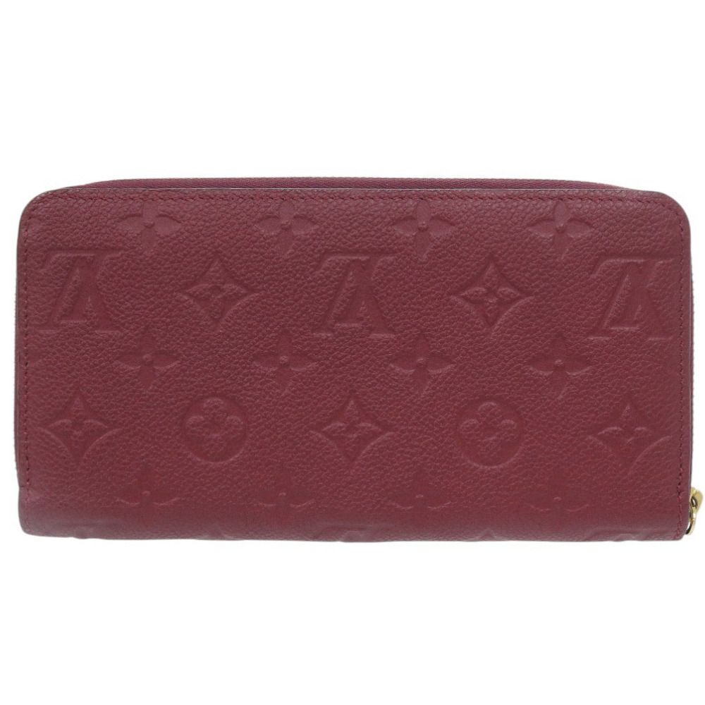 Louis Vuitton Zippy Wallet Monogram Empreinte Bordeaux — view 3