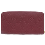 Louis Vuitton Zippy Wallet Monogram Empreinte Bordeaux — view 3