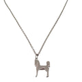 Hermes Panache Necklace Metal Silver