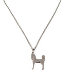 Hermes Panache Necklace Metal Silver
