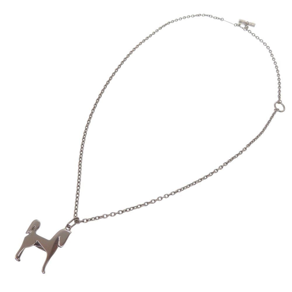 Hermes Panache Necklace Metal Silver — view 4