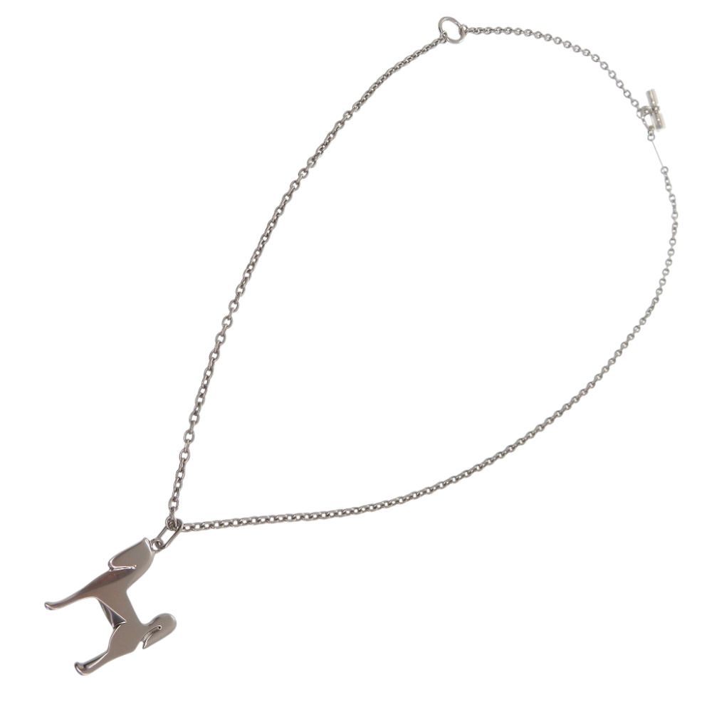 Hermes Panache Necklace Metal Silver — view 3