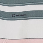 Hermes Carre 90 Brides de Gala Pink 100% Silk Scarf — view 8