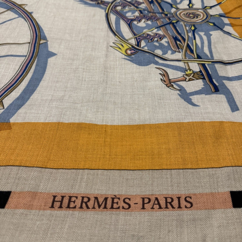 Hermes Carre Geant 140 Voitures en Equilibre Scarf — view 4