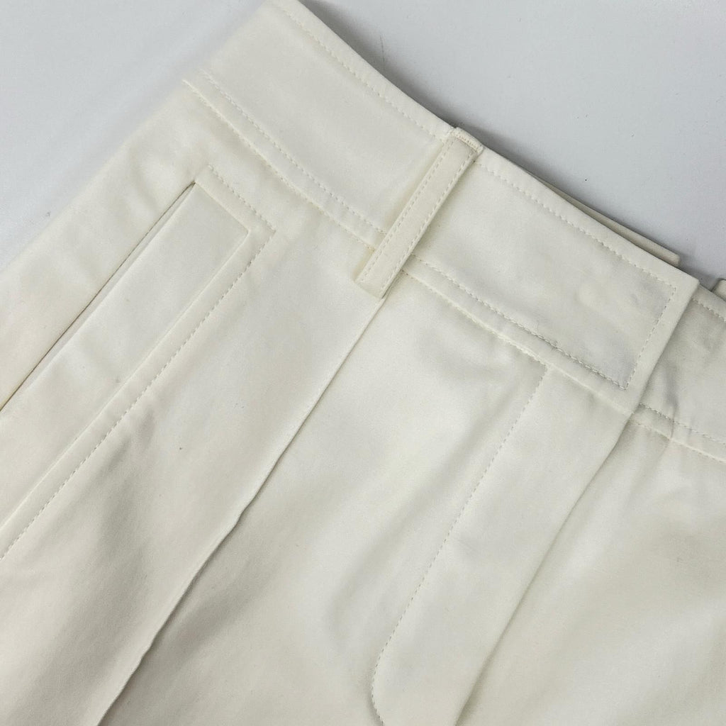 Hermes White Stitch Croppedpants 36 Jeans — view 6