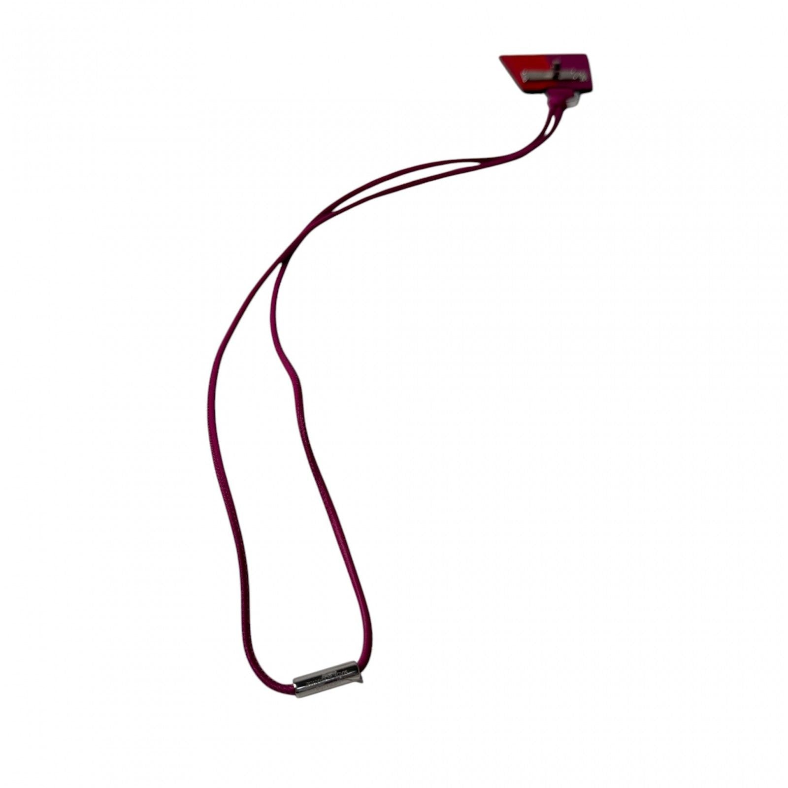 Hermes Montpetit Kelly PM Silver Necklace — view 4