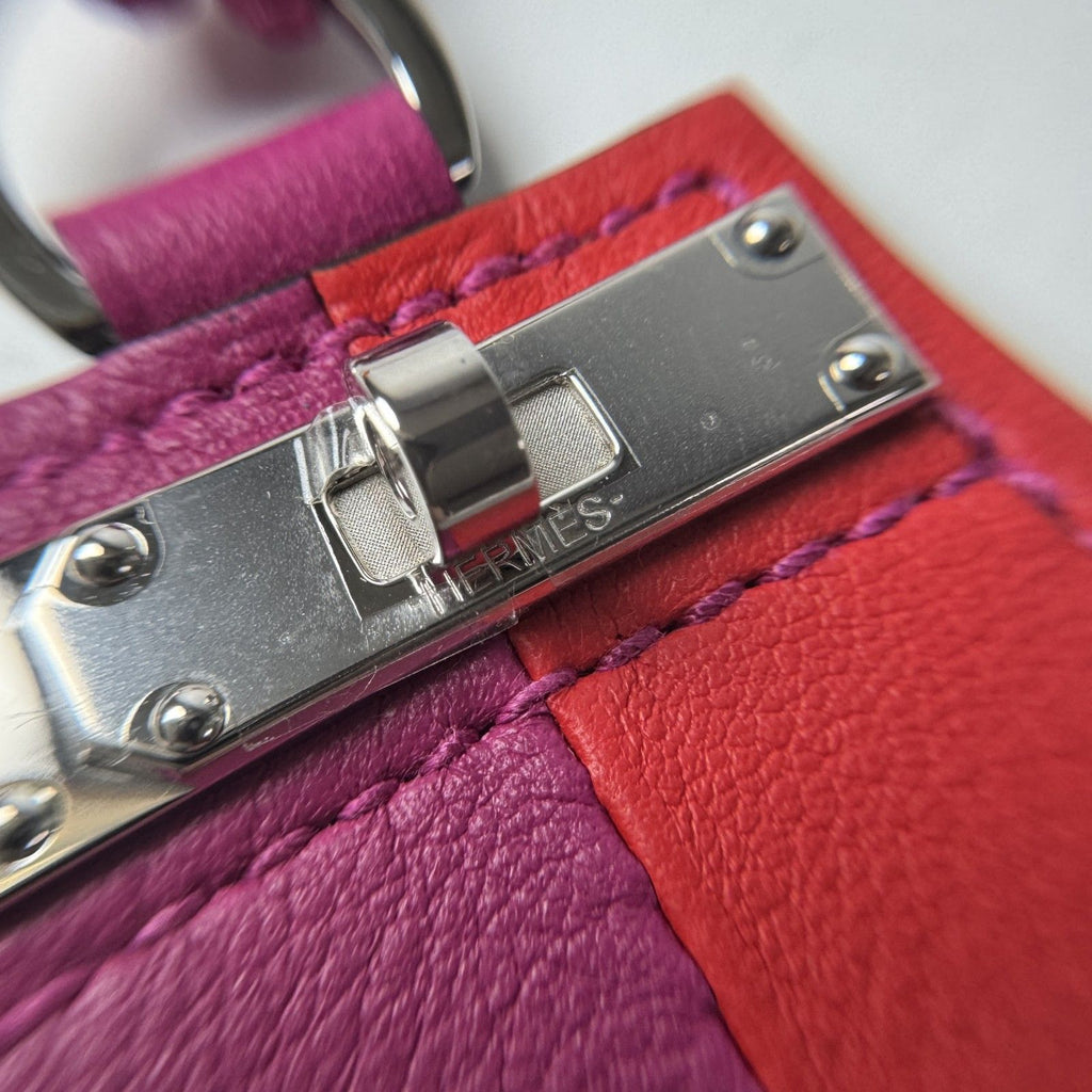 Hermes Montpetit Kelly PM Silver Necklace — view 5