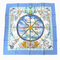 Hermes Carre 90 Vive le Vent Scarf