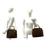 Celine Vintage Macadamia Brazon Leather 2-Way Shoulder Bag Brown — view 2