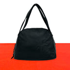 Loewe Vintage Anagram Logo Nappa Leather Mini Boston Bag Black