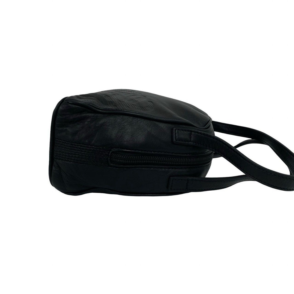 Loewe Vintage Anagram Logo Nappa Leather Mini Boston Bag Black — view 6