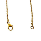 Hermes Mini Pop Necklace Lacquer Box Bag Pendant Choker Gold Blue — view 5