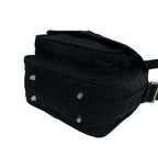 Prada Tessuto Nylon Shoulder Bag Pochette Sakosh Black — view 8