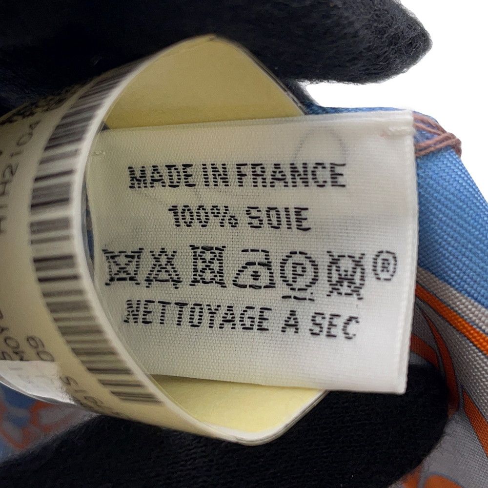 Hermes Scarf Twilly Ex-Libris Ex Libris Silk Twill — view 6