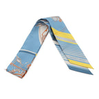 Hermes Scarf Twilly Ex-Libris Ex Libris Silk Twill