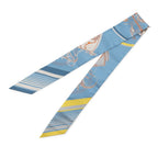 Hermes Scarf Twilly Ex-Libris Ex Libris Silk Twill — view 2