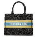 Dior Tote Book Leopard Ztgt Black