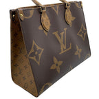 Louis Vuitton Tote Monogram Reverse Giant On The Go MM Handbag 2-Way — view 8