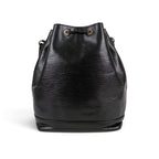 Louis Vuitton Noe Shoulder Bag Drawstring Noir Black Epi Leather — view 4