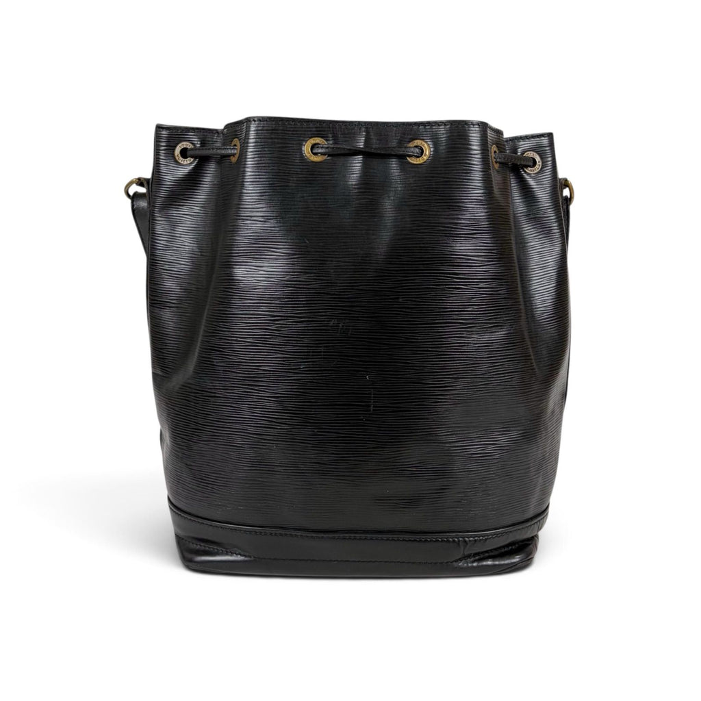 Louis Vuitton Noe Shoulder Bag Drawstring Noir Black Epi Leather — view 6