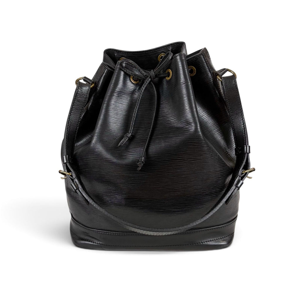 Louis Vuitton Noe Shoulder Bag Drawstring Noir Black Epi Leather — view 2