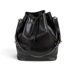 Louis Vuitton Noe Shoulder Bag Drawstring Noir Black Epi Leather — view 2