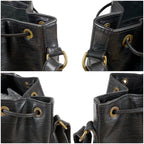 Louis Vuitton Noe Shoulder Bag Drawstring Noir Black Epi Leather — view 8