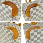 Louis Vuitton Damier Azur Leather Hampstead PM Tote Shoulder — view 6