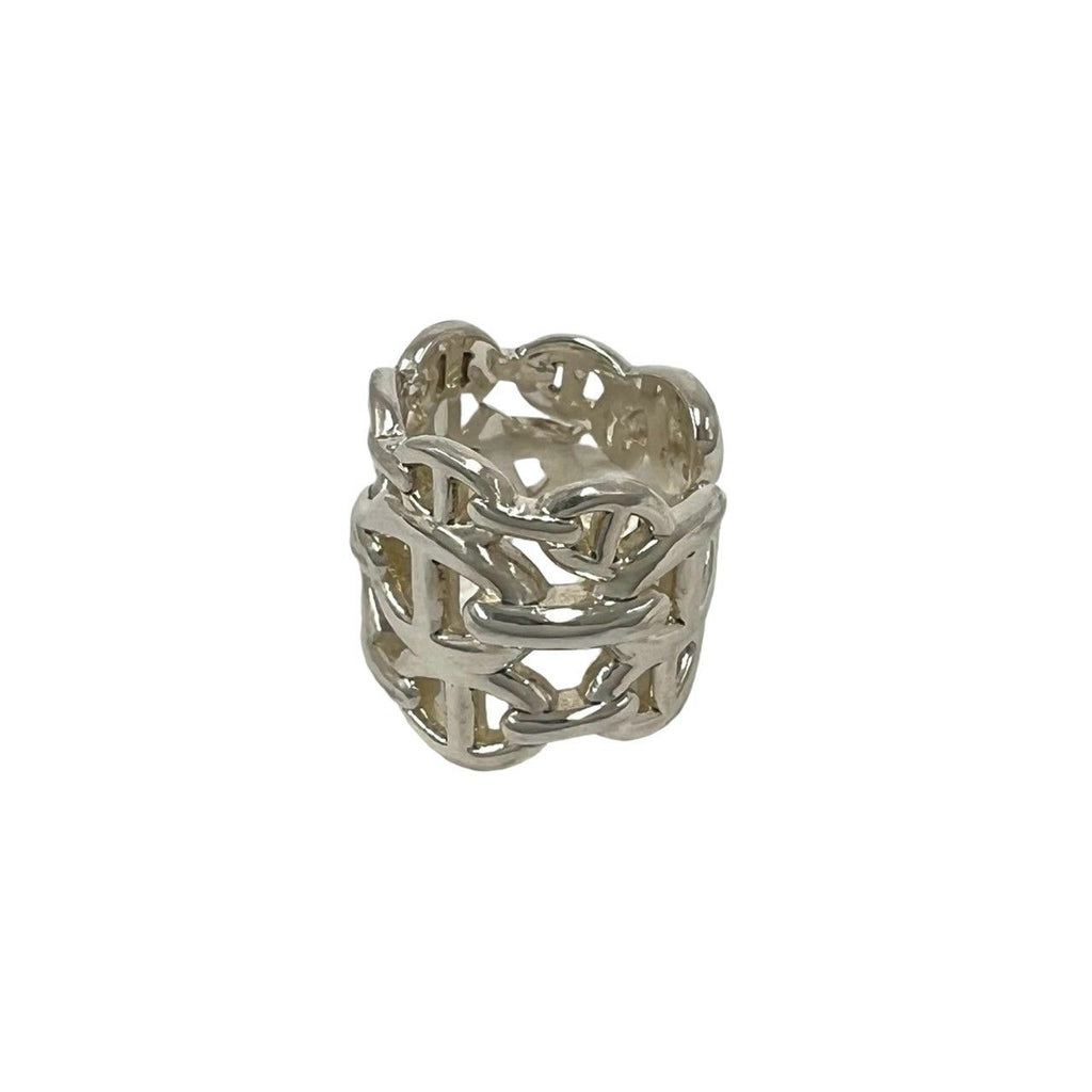 Hermes Ancene GM Ring 925 Sterling Silver — view 4