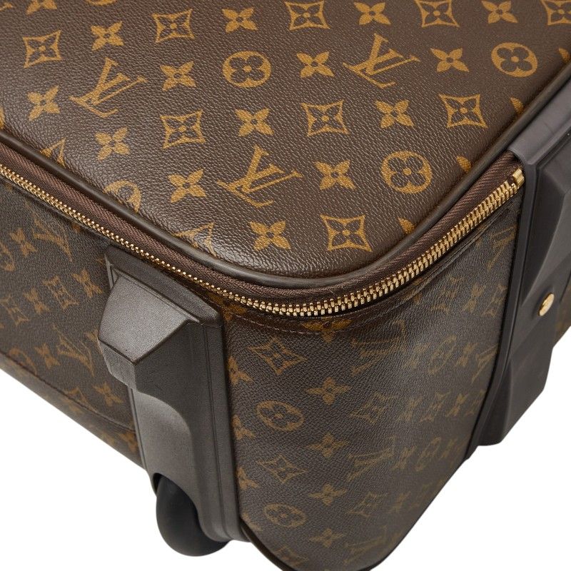 Louis Vuitton Monogram Pegase 70 Travel Bag Suitcase Brown — view 4