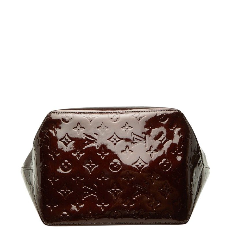 Louis Vuitton Monogram Vernis Bellevue PM Handbag Amarante Purple Patent Leather — view 3
