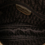 Dior Gaucho Handbag Shoulder Beige Leather — view 4