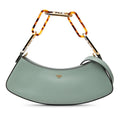 Fendi Orlock Swing Handbag Shoulder Green Leather