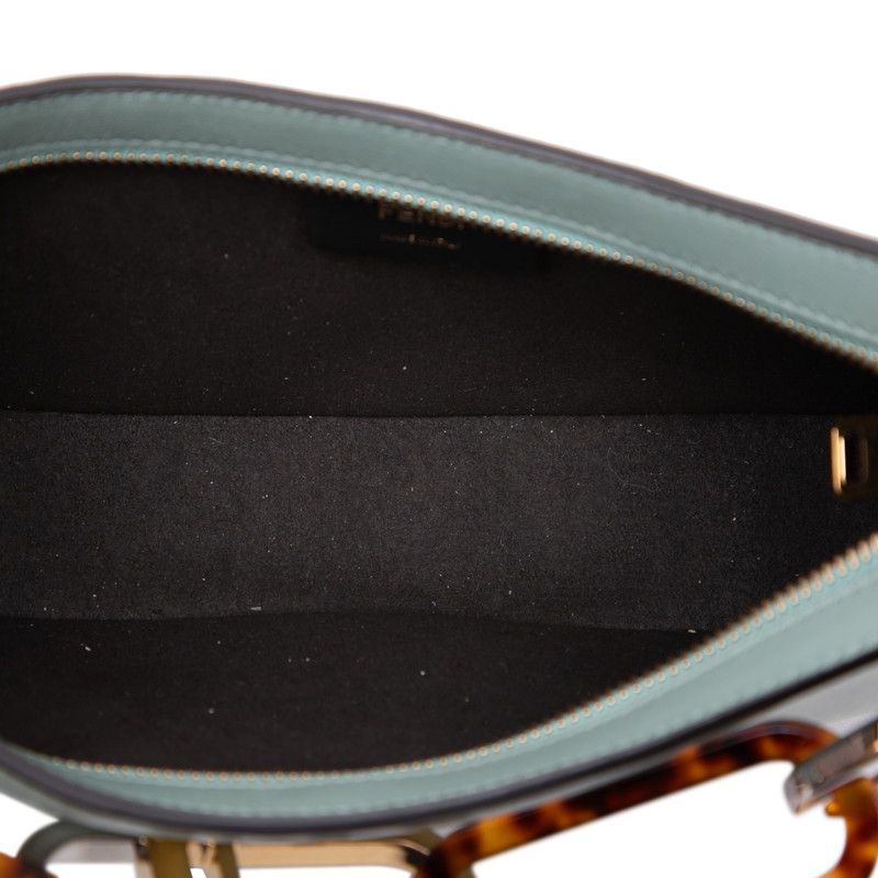 Fendi Orlock Swing Handbag Shoulder Green Leather — view 4