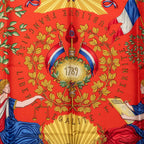 Hermes Carre 90 Liberte Egalite Fraternite Republique Francaise to Commemorate — view 2